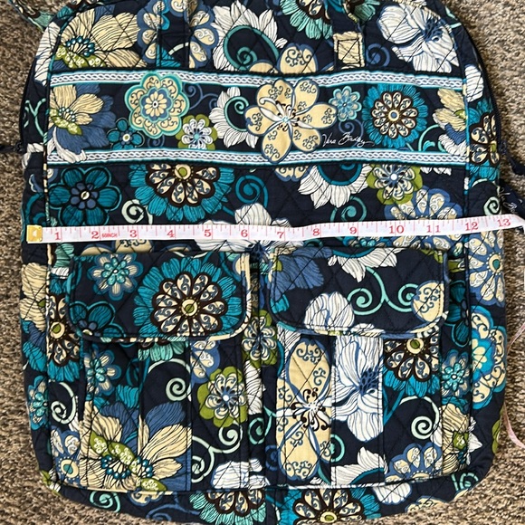 Vera Bradley Floral Blue and White Bag - Picture 5 of 8